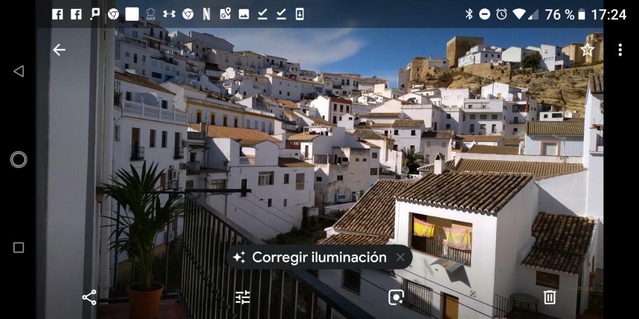 Apartamento Con Vistas Al Rio Daire Setenil De Las Bodegas Dış mekan fotoğraf